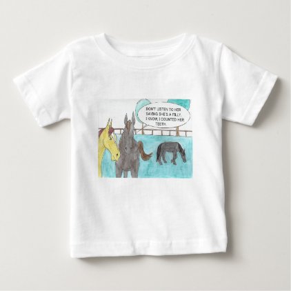 TALKING HORSE BABY T-Shirt