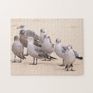 Talking in a Crowd Sea Bird Puzzle