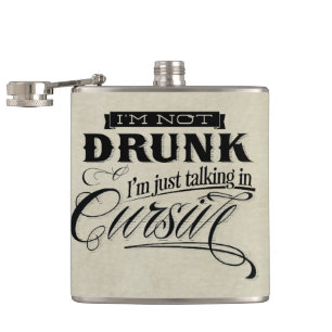 Talking In Cursive Flask
