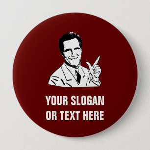 Talking Mitt Romney Button