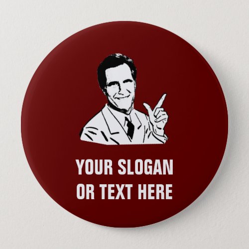 Talking Mitt Romney Button