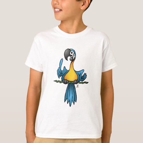 Talking parrot T_Shirt