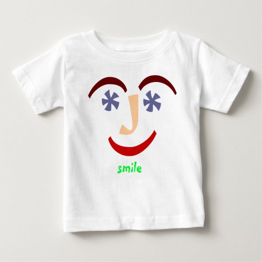 "Talking Shirts" "Smile" Baby T-Shirt