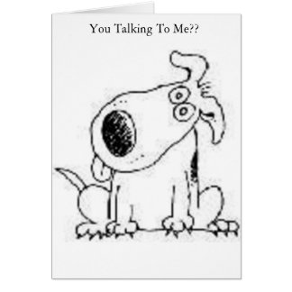 Talking To Me? Cards