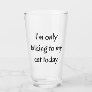 Talking to my Cat Glass