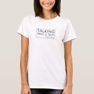 Talking With Tech T-Shirt Logo Front