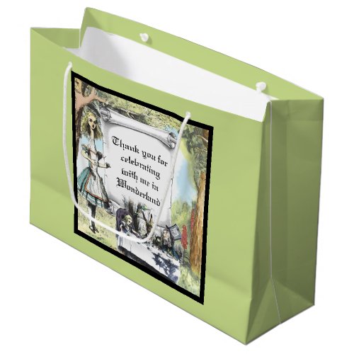 Tall Alice 1 Large Gift Bag