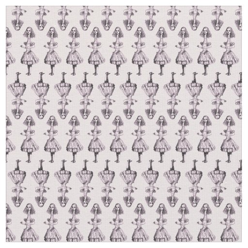 Tall Alice from Alice in Wonderland CUSTOM COLOR Fabric