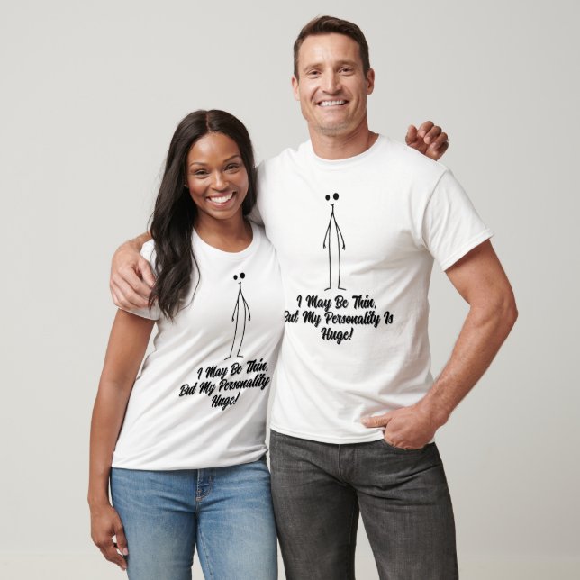 Tall And Awkward Stick Figure T-Shirt (Unisex)