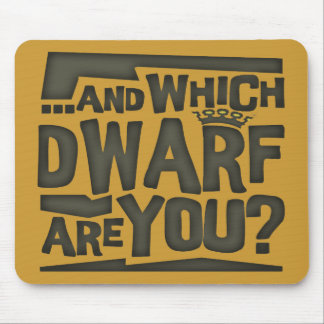 Tall and Short People Humor Mouse Pad