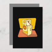 Tall arcade game console (Front/Back)