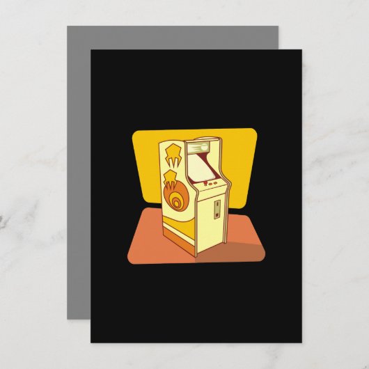 Tall arcade game console (Front/Back)