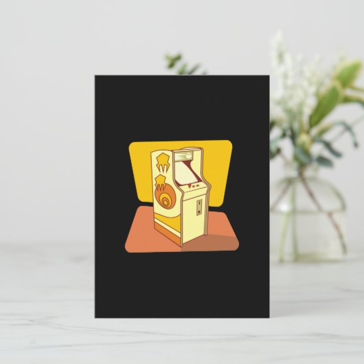 Tall arcade game console (Standing Front)