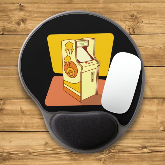 Tall arcade game console gel mouse pad (Creator Uploaded)