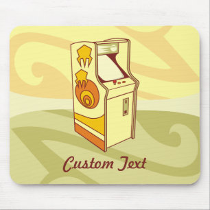 Tall arcade game console mouse pad