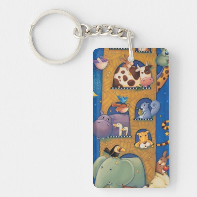 Tall Ark Keychain (Front)