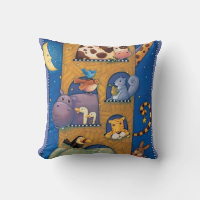 Tall Ark Throw Pillow (Front)