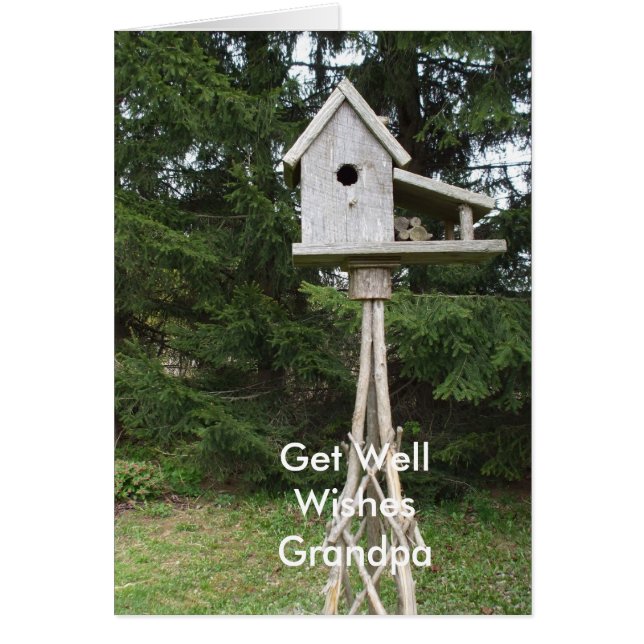 -Tall Bird House Cards (Front)