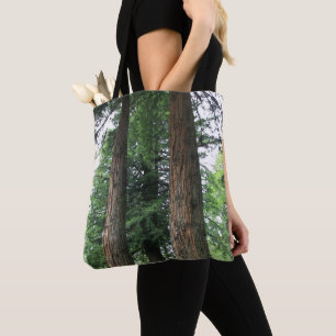 Tall Coastal Redwood Trees Tote Bag
