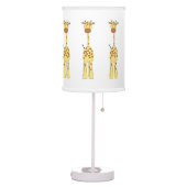 Tall Cute Giraffe. Cartoon Animal. Table Lamp (Left)
