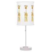Tall Cute Giraffe. Cartoon Animal. Table Lamp (Front)