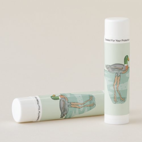 Tall duck with long legs lip balm