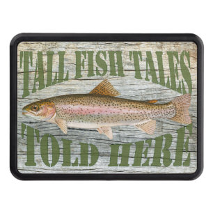 Tall Fish Tales trailer hitch cover
