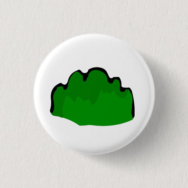 Tall Gass Pinback Button (Front)