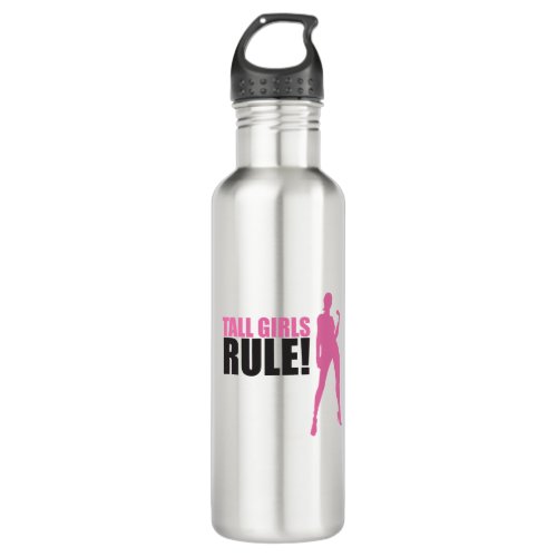 Tall Girls Rule Stainless Steel Water Bottle