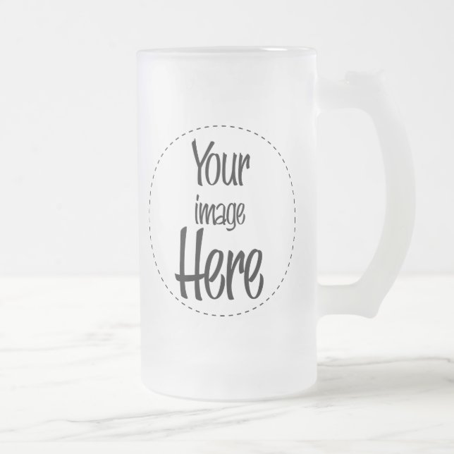 Tall Glass Stein - Customized - Customized (Right)