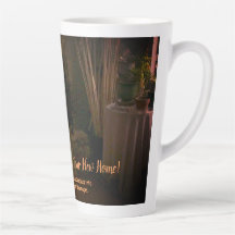 Tall Latte Mug - Great for Realtors / Housewarming