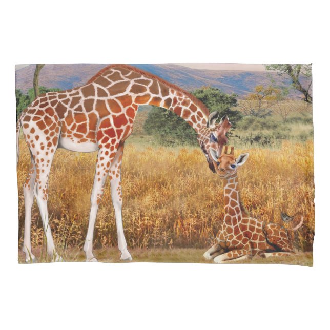 TALL LOVE FROM ABOVE PILLOW CASE (Front)