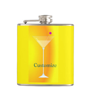 Tall Martini Cocktail Thunder_Cove Flask