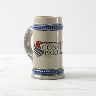 Tall mug, colonial - style, Constitution Party Beer Stein