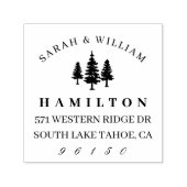 Tall Pines Return Address Self-inking Stamp (Design)