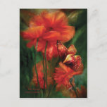 Tall Poppies Postcard