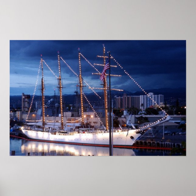 Tall Ship Esmeralda Poster (Front)