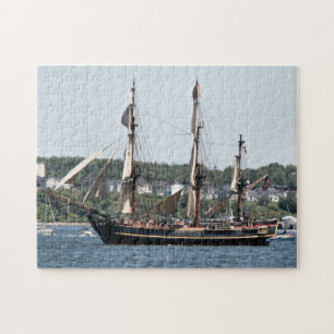Tall Ship HMS Bounty Figurehead Photo Jigsaw Puzzle