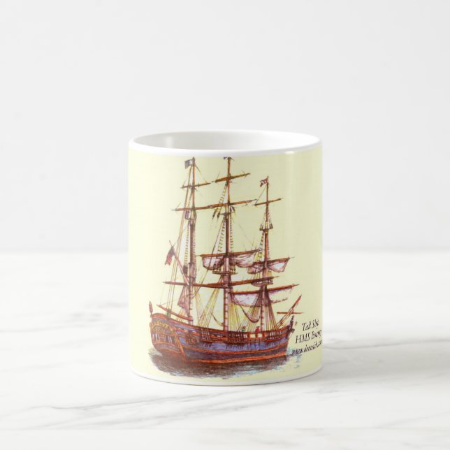 Tall Ship HMS Bounty Hot Mug (Center)