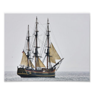 Tall Ship HMS Bounty Photo Print