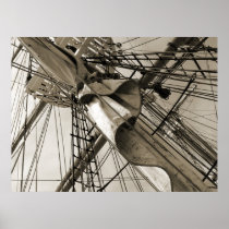 Tall Ship Mast &amp; Sail Poster