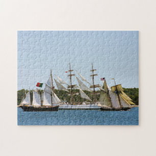 Tall Ship Parade of Sails Festival Photo Jigsaw Puzzle
