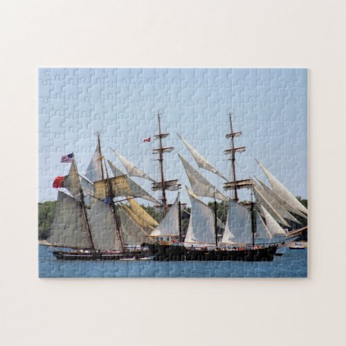 Tall Ship Parade of Sails Festival Photo Jigsaw Puzzle