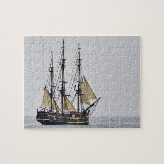 Tall ship puzzle | Zazzle.com