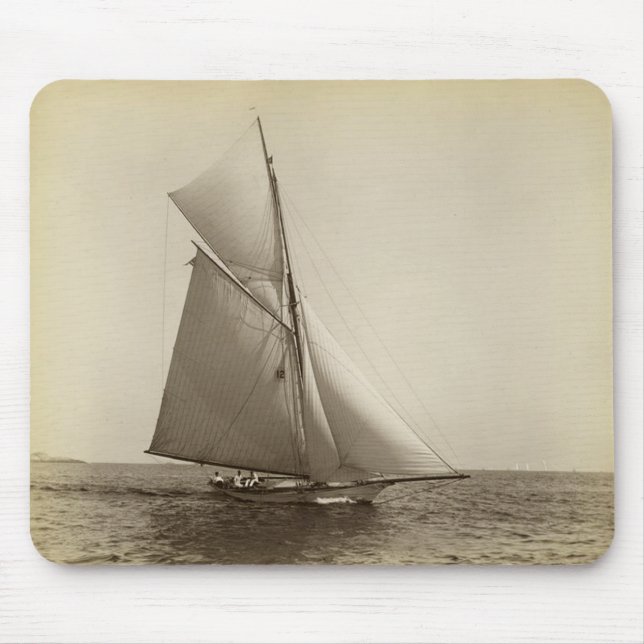 Tall Ship Sailing boat mousepad (Front)