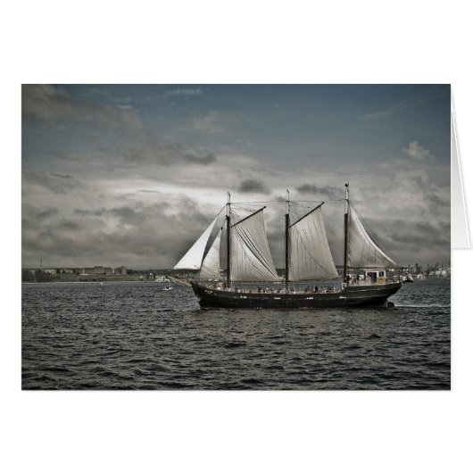 Tall Ship Silva Halifax Cards (Front Horizontal)