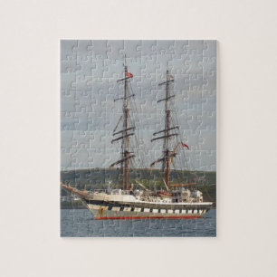 Tall ship Stavros S Niarchos. Jigsaw Puzzle