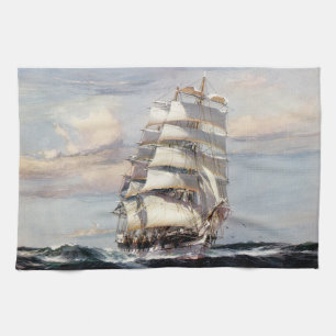 Tall Ship Thessalus Towel