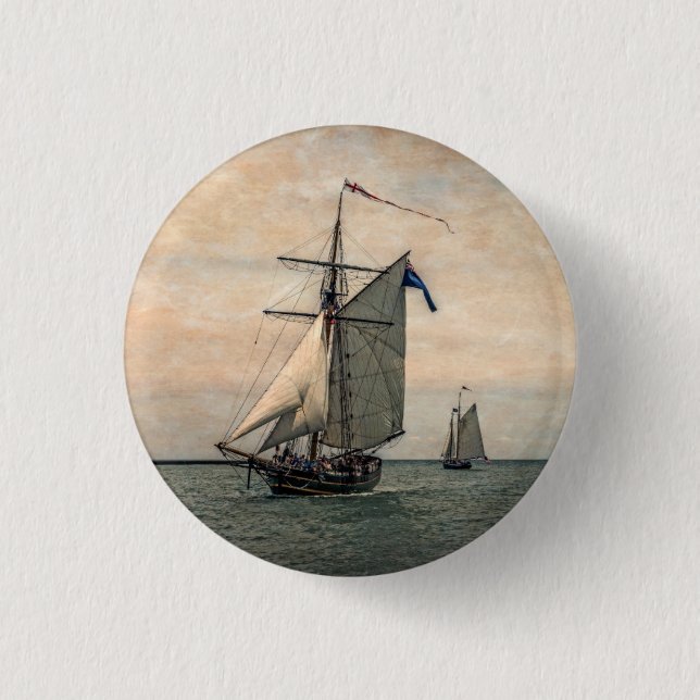 Tall Ships Festival Button (Front)