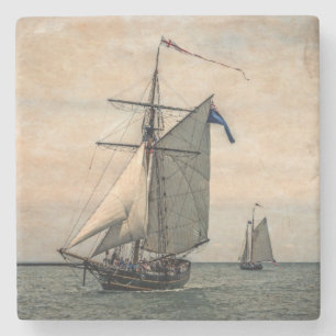 Tall Ships Festival Stone Coaster